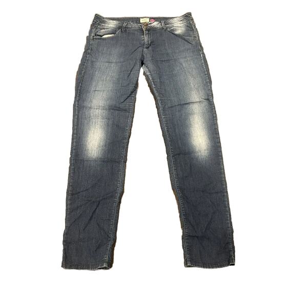 Hudson Jeans Size 30 Straight Leg Flap Pocket Blue Medium‎ Wash Stretch W422DCL - Picture 1 of 8